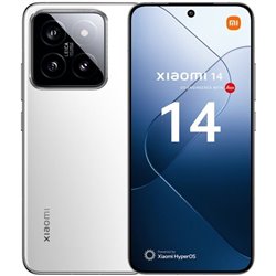 Smartphone Xiaomi 14 NFC 12GB/ 512GB/ 6.36'/ 5G/ Blanco