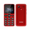 Teléfono Móvil Telefunken S415 para Personas Mayores/ Rojo