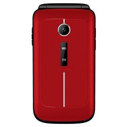 Teléfono Móvil Telefunken S430 para Personas Mayores/ Rojo