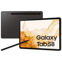 Tablet Samsung Galaxy Tab S8 11'/ 8GB/ 128GB/ Octacore/ Gris Grafito