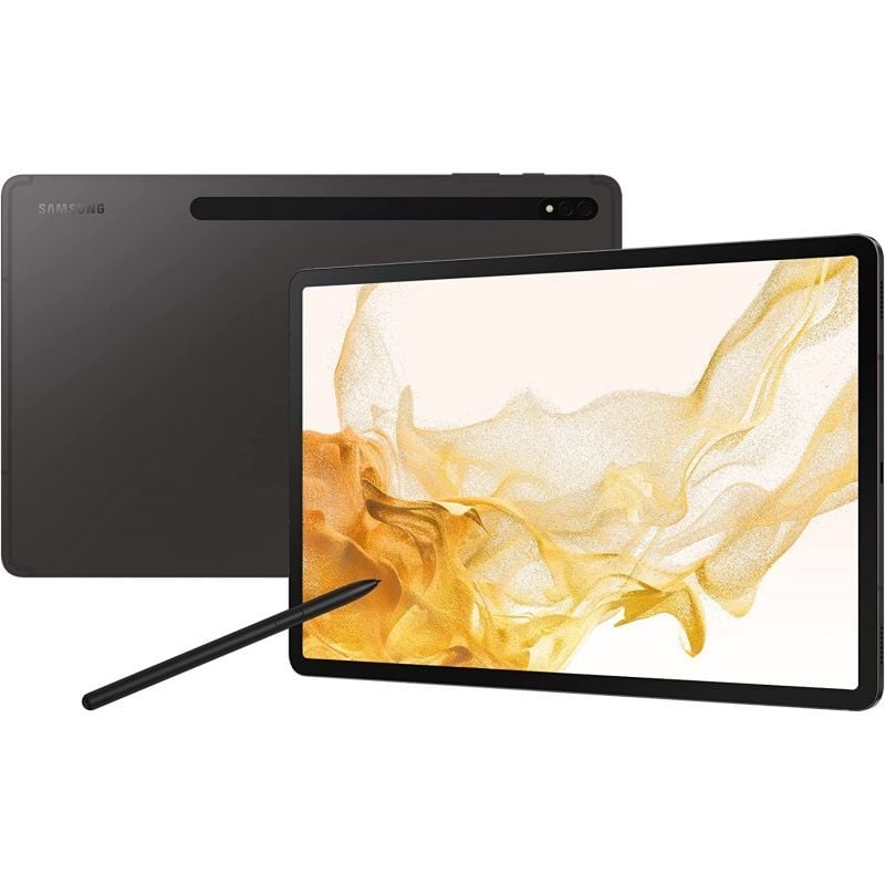 Tablet Samsung Galaxy Tab S8+ 12.4'/ 8GB/ 128GB/ Octacore/ 5G/ Gris Grafito