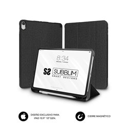 Funda Subblim Shock Case CST-5SC315 para iPad 10ª Generación de 10.9'/ Negra