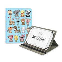 Funda Subblim Trendy Case Animals para Tablets de 11'
