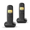 Teléfono Inalámbrico Gigaset A170/ Pack DUO/ Negro