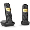 Teléfono Inalámbrico Gigaset A270/ Pack DUO/ Negro