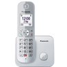 Teléfono Inalámbrico Panasonic KX-TG6851SP/ Plata