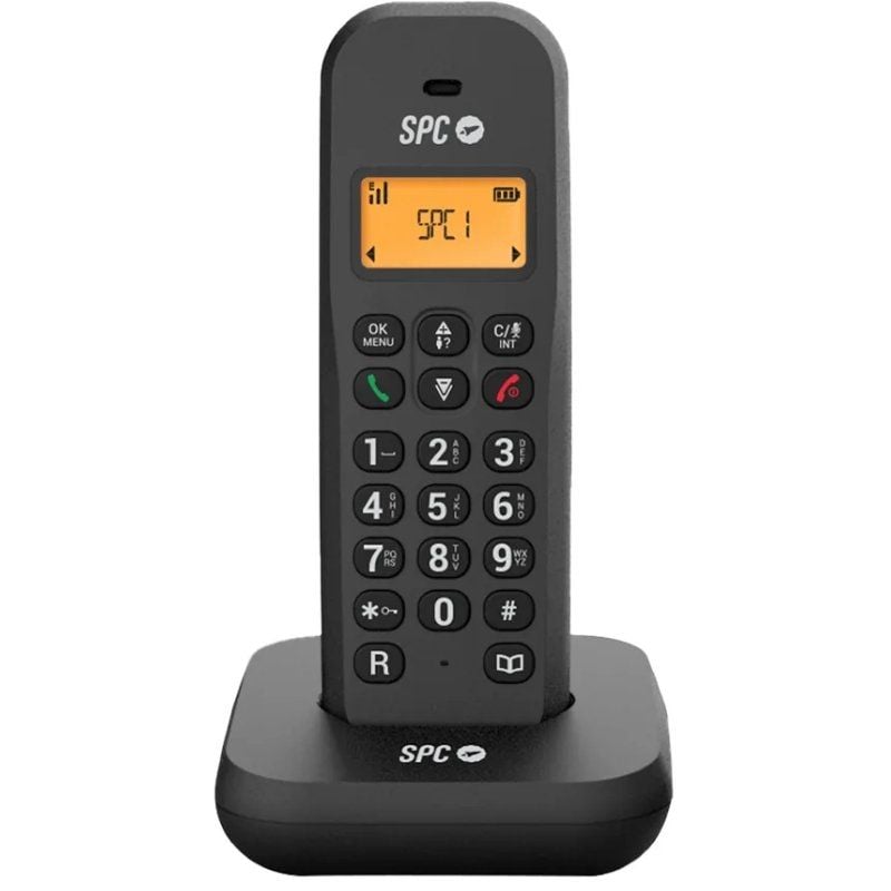 Teléfono Inalámbrico SPC Keops 7334N/ Negro Teléfono Inalámbrico SPC Keops 7334N/ Negro