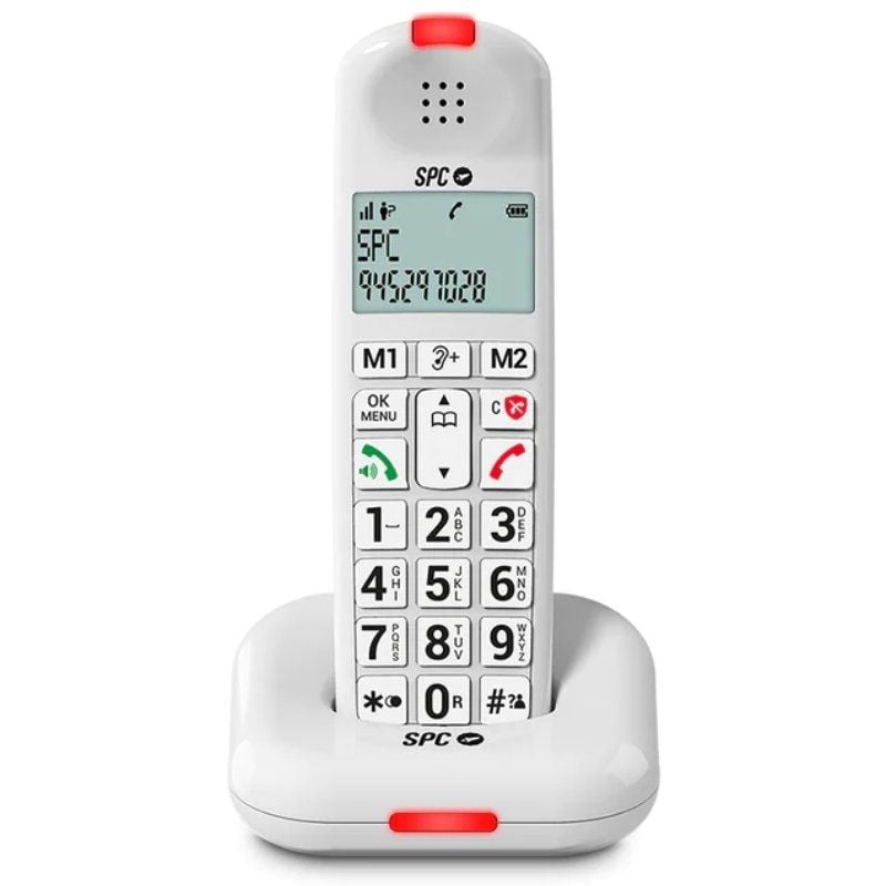 Teléfono Inalámbrico SPC Comfort Kairo/ Blanco Teléfono Inalámbrico SPC Comfort Kairo/ Blanco