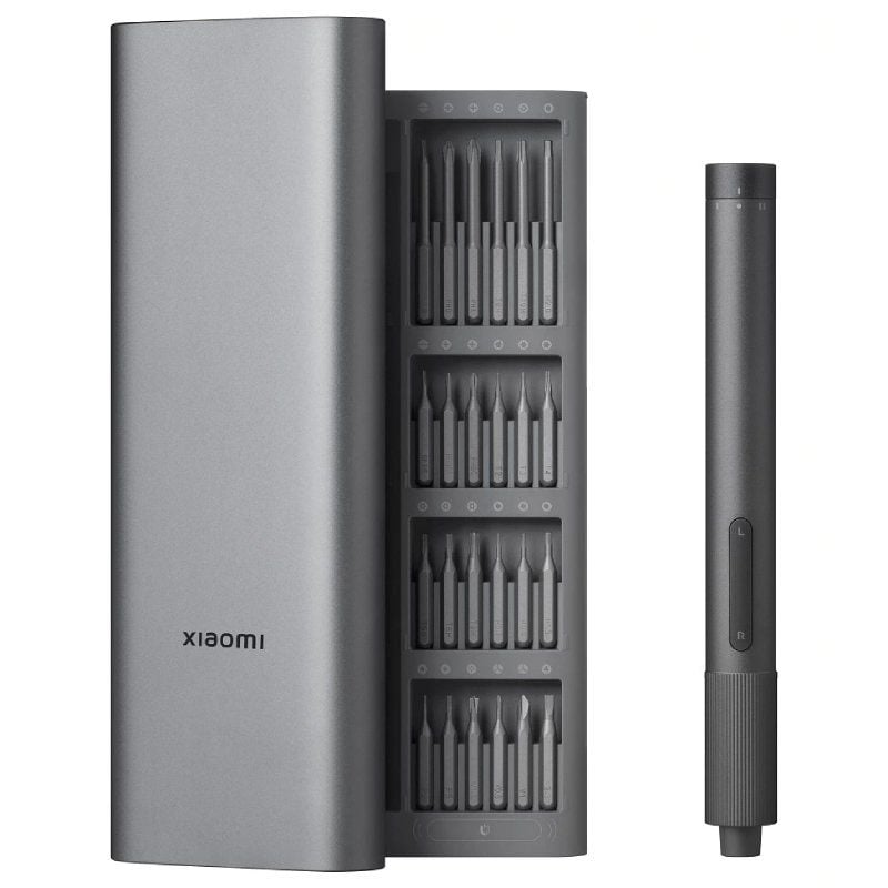 Kit de Destornillador Xiaomi Electric Precision Screwdriver/ 24 Puntas de precisión Kit de Destornillador Xiaomi Electric Precision Screwdriver/ 24 Puntas de precisión
