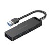 Docking USB 3.0 Vention CHVBB/ 3xUSB/ 1xMicroUSB PD/ 1xLector Tarjetas/ Negro