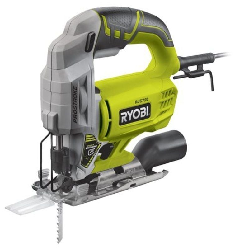 Sierra de Calar Ryobi RJS750-G/ 500W/ 1 Boquilla Aspiración