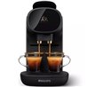 Cafetera de Cápsulas Philips L'Or Barista Sublime LM 9012/20/ Compatible cápsulas Nespresso y L'OR/ Negra y Gris
