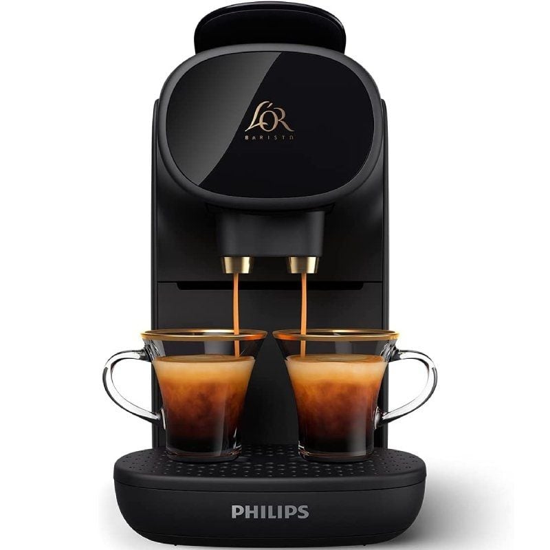 Cafetera de Cápsulas Philips L'Or Barista Sublime LM 9012/60/ Compatible cápsulas Nespresso y L'OR/ Negra Cafetera de Cápsulas Philips L'Or Barista Sublime LM 9012/60/ Compatible cápsulas Nespresso y L'OR/ Negra
