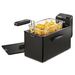 Freidora Princess Black Flyer 182727/ 2000W/ Capacidad 3L