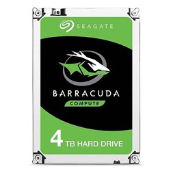 Disco Duro Seagate BarraCuda 4TB/ 3.5'/ SATA III/ 256MB