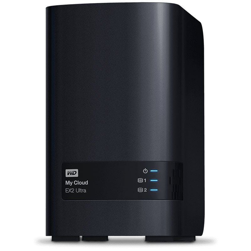 NAS Western Digital My Cloud EX2 Ultra/ 2 Bahías 3.5'/ 1GB DDR3/ Formato Torre