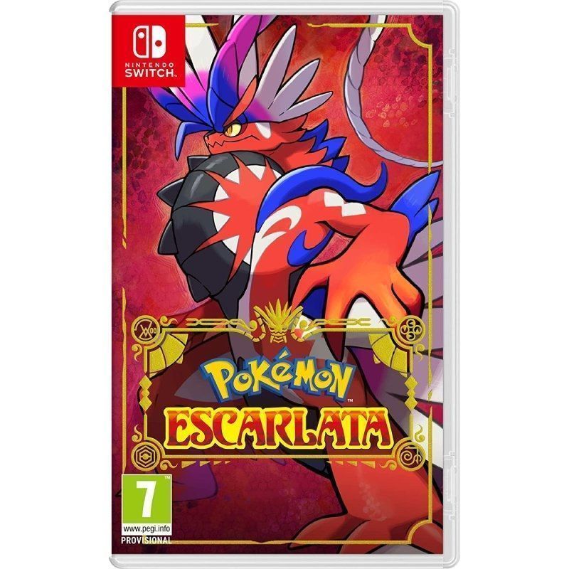 Juego para Consola Nintendo Switch Pokémon Escarlata Juego para Consola Nintendo Switch Pokémon Escarlata