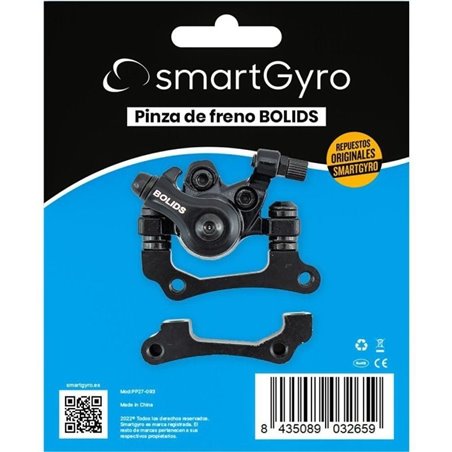 Pinza de Freno para Patinetes Eléctricos SmartGyro Bolids PP27-093/ Compatible con Speedway / Rockway y Crossover