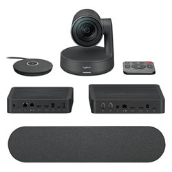 Sistema de Videoconferencia Logitech Rally/ Campo de Visión 82º/ 4K