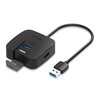 Hub USB 3.0 Vention CHABF/ 4xUSB/ 1m