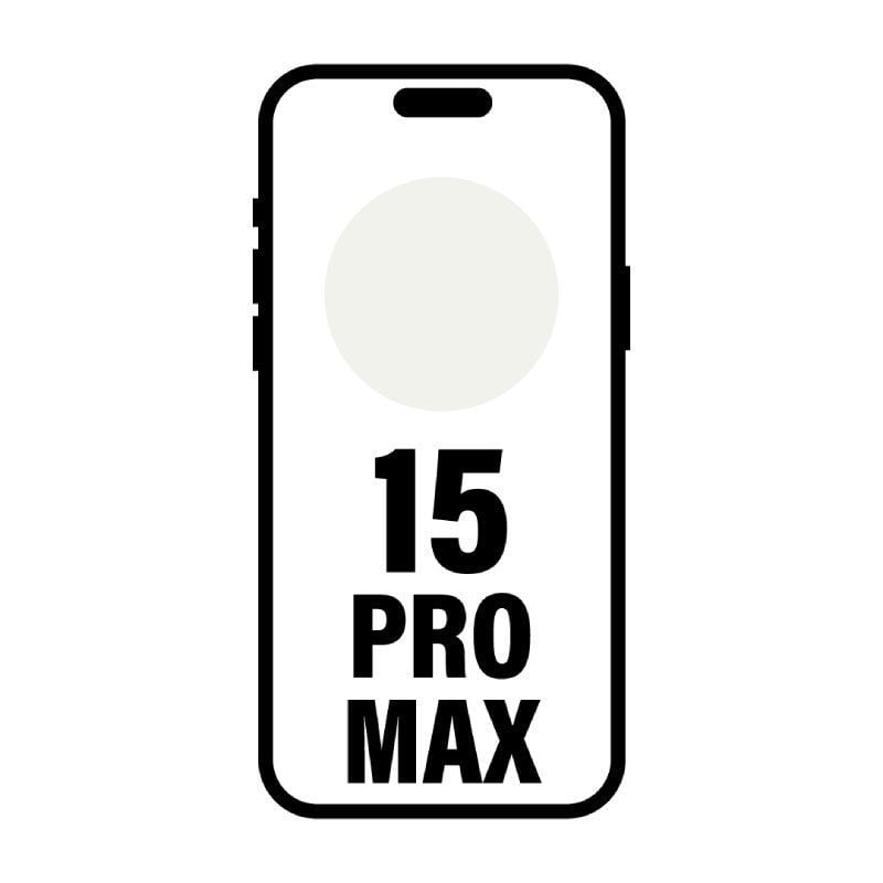 Smartphone Apple iPhone 15 Pro Max 256GB/ 6.7'/ 5G/ Titanio Blanco Smartphone Apple iPhone 15 Pro Max 256GB/ 6.7'/ 5G/ Titanio Blanco