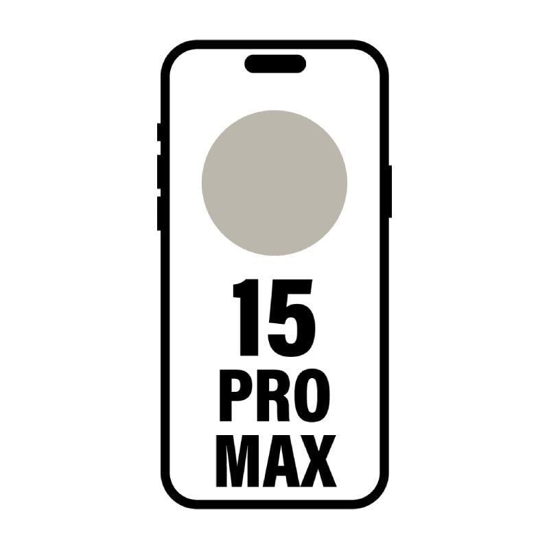 Smartphone Apple iPhone 15 Pro Max 1TB/ 6.7'/ 5G/ Titanio Natural Smartphone Apple iPhone 15 Pro Max 1TB/ 6.7'/ 5G/ Titanio Natural