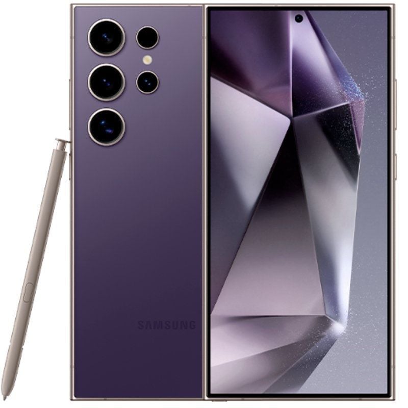 Smartphone Samsung Galaxy S24 Ultra 12GB/ 256GB/ 6.8'/ 5G/ Violeta Titanium Smartphone Samsung Galaxy S24 Ultra 12GB/ 256GB/ 6.8'/ 5G/ Violeta Titanium