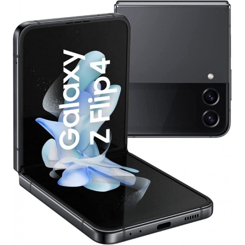 Smartphone Samsung Galaxy Z Flip4 8GB/ 128GB/ 6.7'/ 5G/ Gris Grafito Smartphone Samsung Galaxy Z Flip4 8GB/ 128GB/ 6.7'/ 5G/ Gris Grafito