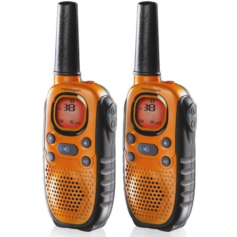 Walkie Talkie Topcom RC-6404/ Hasta 10km/ 8 canales Walkie Talkie Topcom RC-6404/ Hasta 10km/ 8 canales