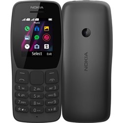 Teléfono Móvil Nokia 110/ Negro