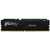Memoria RAM Kingston FURY Beast 16GB/ DDR5/ 6000MHz/ 1.4V/ CL30/ DIMM