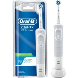 Cepillo Dental Braun Oral-B Vitality 100 Crossaction/ Blanco