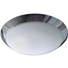 Plafón LUNA 3xE27 Al.12xD.50cm acrílico y metal Cromo