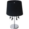 Sobremesa OLÍMPIA 3xE14 L.35xAn.22xAl.57xD.35cm Negro/Cromo
