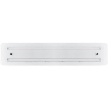 Plafón TANZANITA 2xG13 T8 LED 90cm L.98,5xAn.20xAl.4cm Blanco