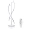 Sobremesa LULU 2x8W LED 800lm 2700-6000K Al.68xD.16cm Blanco
