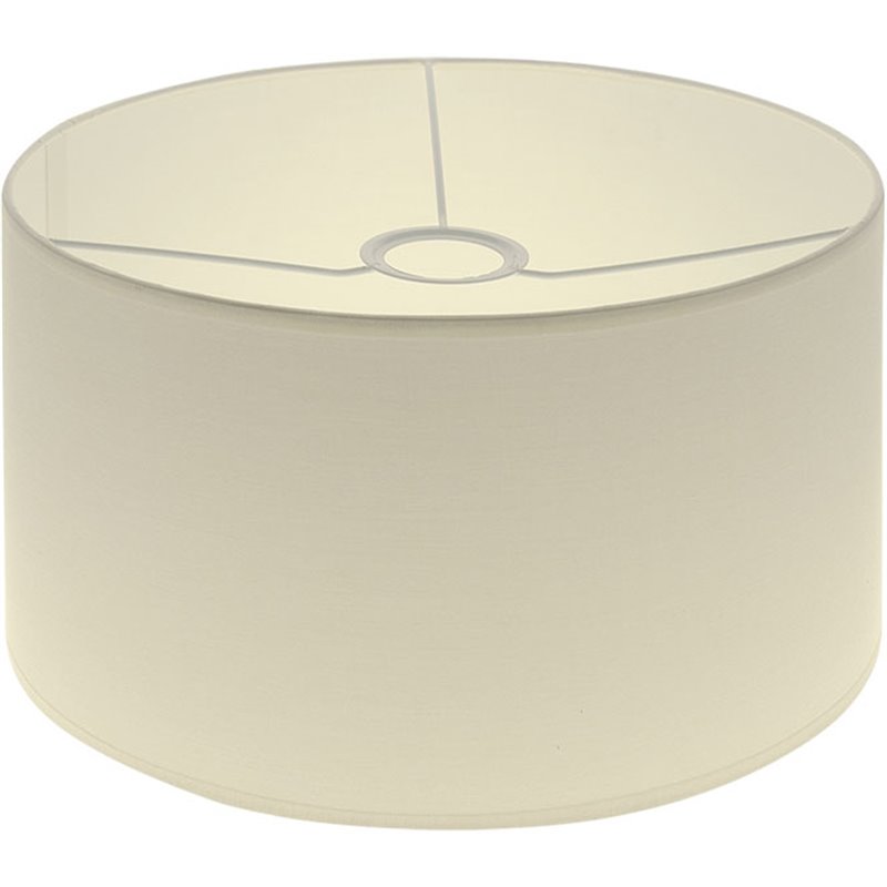 Pantalla CIPRIOTA redondo tela PVC802 con encaje E27 Al.17xD.30cm Beije Pantalla CIPRIOTA redondo tela PVC802 con encaje E27 Al.17xD.30cm Beije