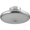 Plafón JANDIRA redondo 1xG10q T5 circ.+1x32WG10q (T5 circ.) Al.15xD.48cm Cromo