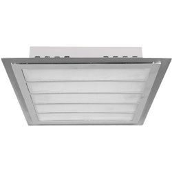 Plafón DRESDEN Quadrado 24W LED 6400K Niquel