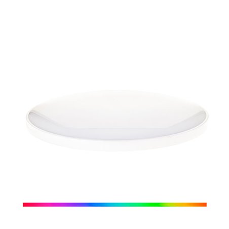 Plafón ALTER D.30cm 30W LED regulable, RGB+CCT (2700K-6500K), APP, WIFI, Alexa y Google Assistant