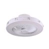 Ventilador DC KAIROS blanco, 5 aspas, 72W LED 3000-6000K, Al.19xD.50cm