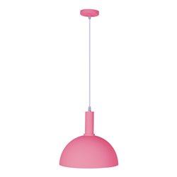 Colgante HAGEN D.30cm 1xE27 en metal rosa