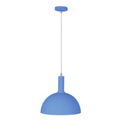 Colgante HAGEN D.30cm 1xE27 en metal azul