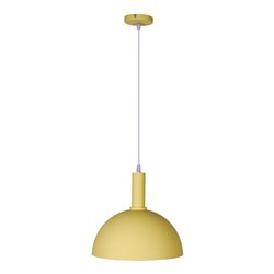 Colgante HAGEN D.30cm 1xE27 en metal amarillo