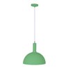 Colgante HAGEN D.30cm 1xE27 en metal verde