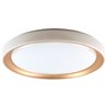 Plafón KIGALI 72W LED 3000-4000-6000K blanco/oro