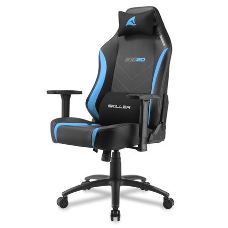 SILLA GAMING SHARKOON SGS20 NEGRO/AZUL