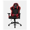 SILLA GAMING DRIFT DR110BR TEJIDO NEGRO ROJO