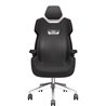 SILLA GAMING THERMALTAKE ARGENT E700 LEATHER  STUDIO F. A. PORSCHE BLANCO/NEGRO