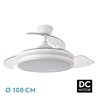 Ventilador Bayomo 72w 6120lm Blanco 3 Aspas Desp. 32/47x49/108 D.3 Color.motor Dc.remoto